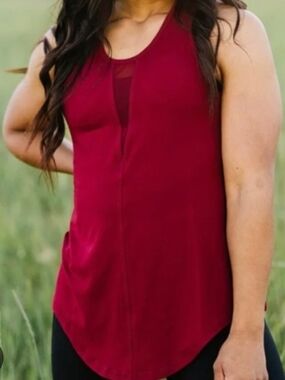 Zyia Active Cranberry Effortless Tank XXXL